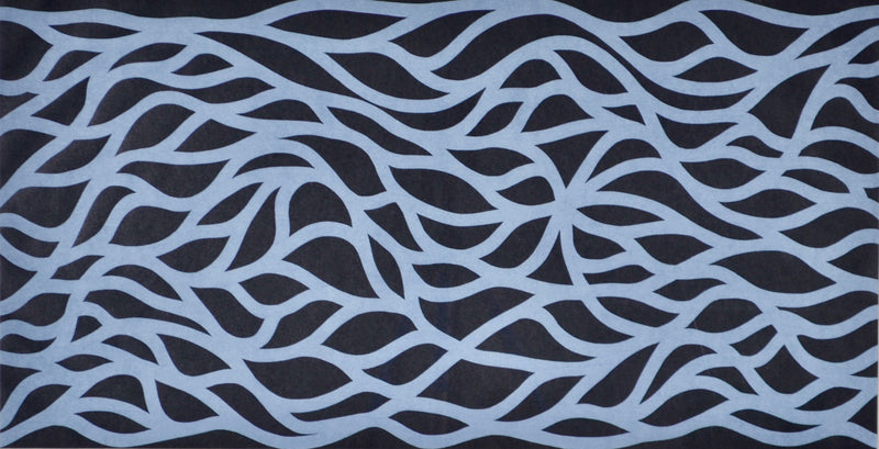 Sol LeWitt - Loopy Doopy, White on Black