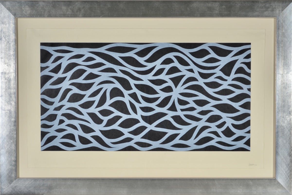 Sol LeWitt - Loopy Doopy, White on Black